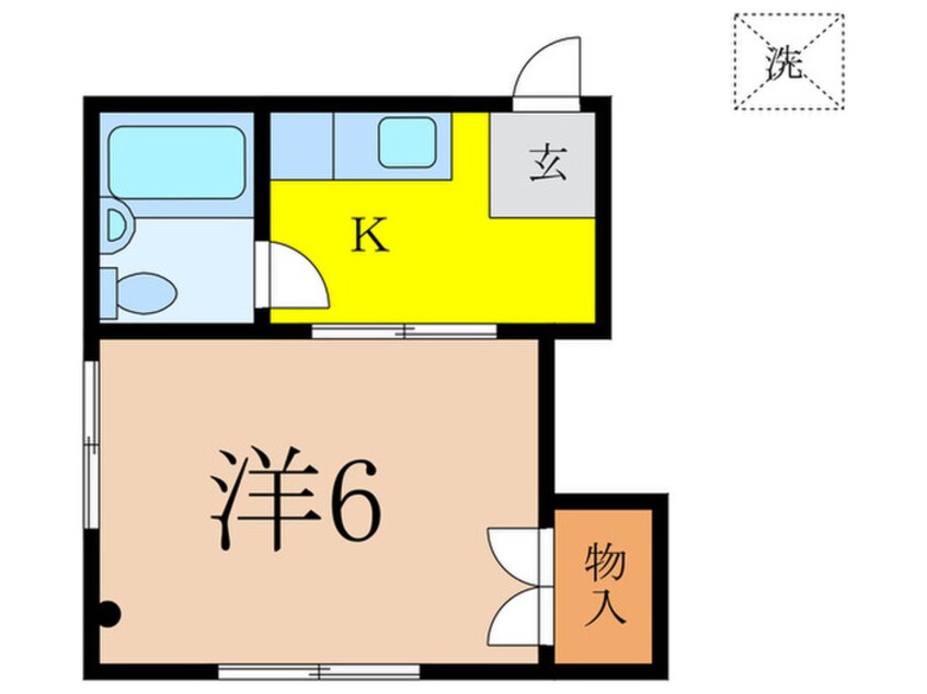 間取図 伊藤荘