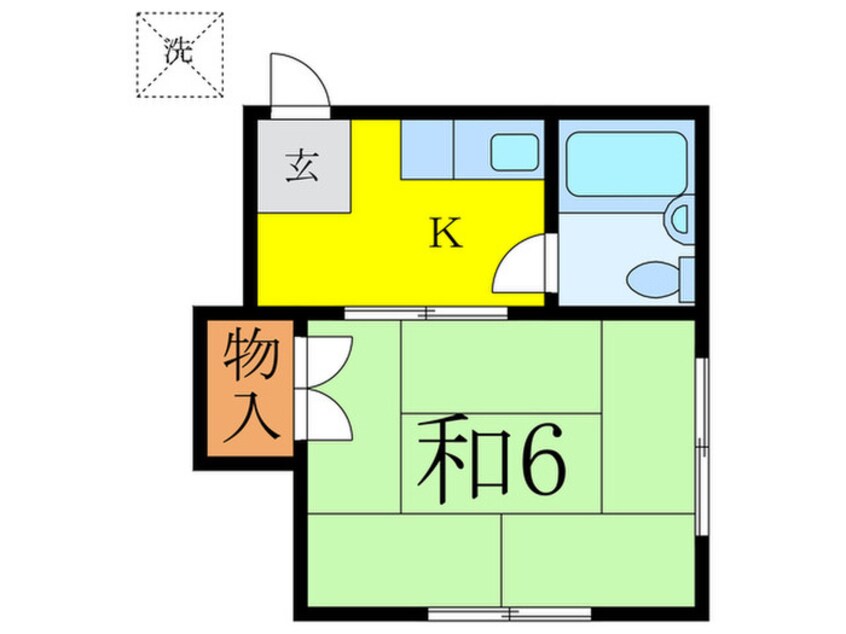 間取図 伊藤荘