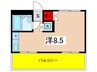 レナジア東百合丘 1Rの間取り