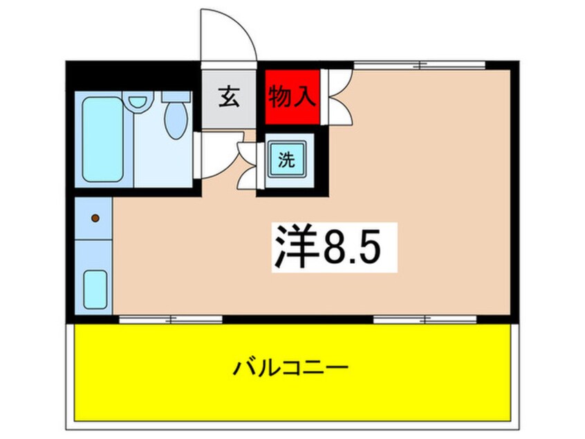 間取図 レナジア東百合丘