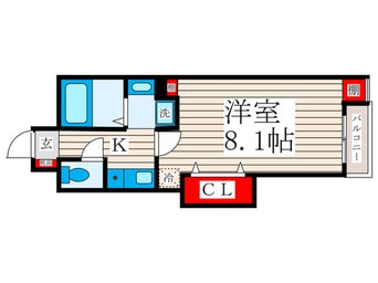 間取図 Ｔｏｍｏｒｒｏｗ　Ｃｏｕｒｔ