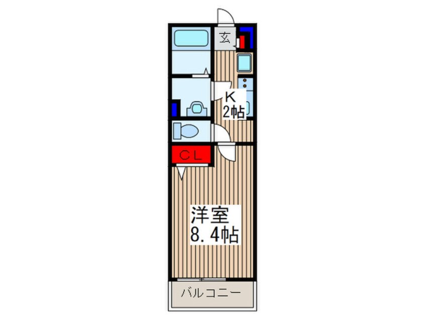 間取図 リブリ・中浦和