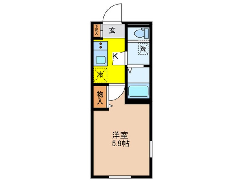 間取図 グランピア荻窪
