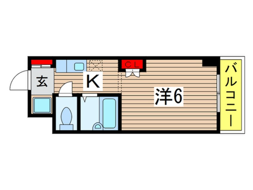 間取図 メゾンドディマンシェ