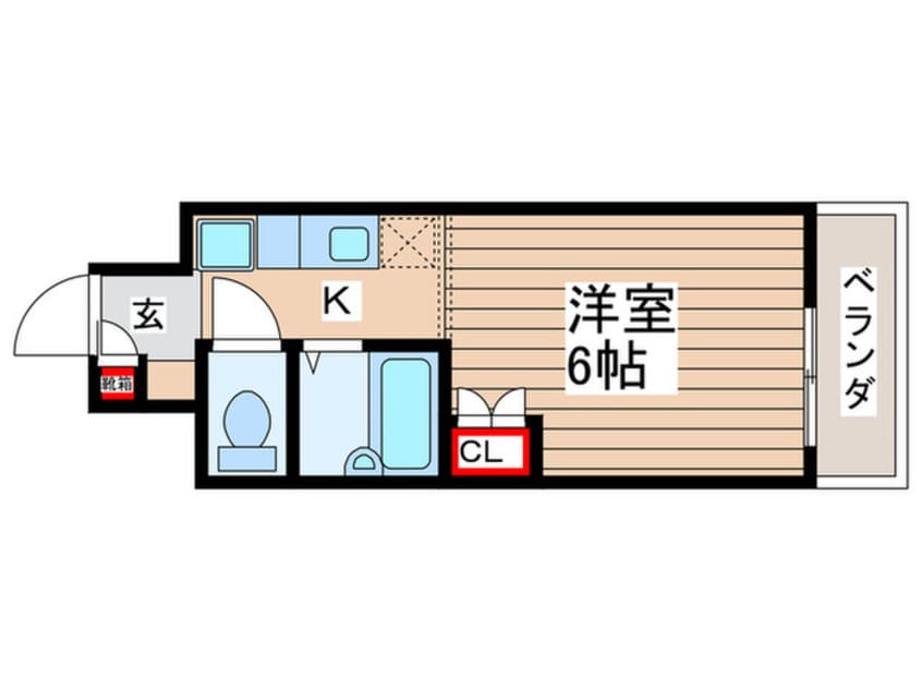 間取図 メゾンドディマンシェ