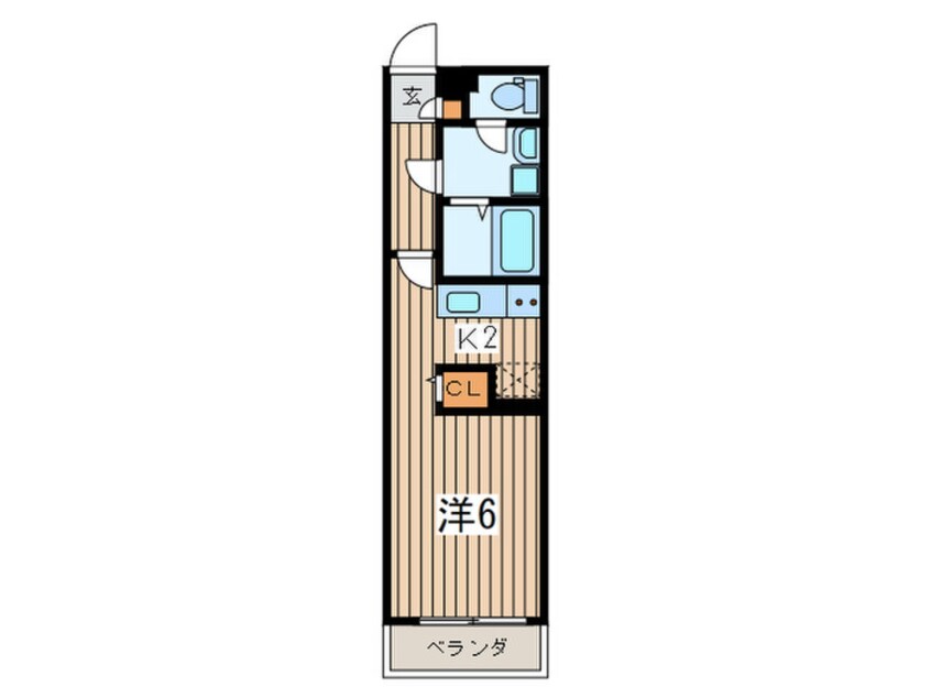 間取図 リブリ・Tsurugamine