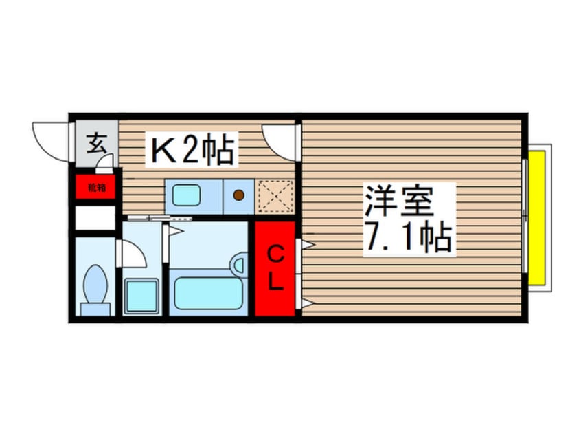 間取図 Ａｍｏｕｒ桜ヒルズ