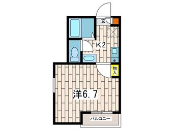 間取図 グレース久里浜