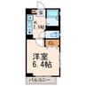 エスポワール 1Kの間取り