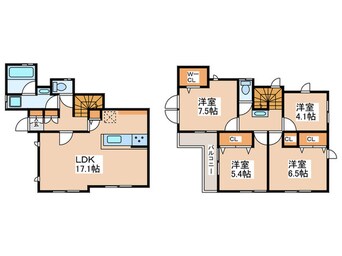 間取図 王禅寺西戸建