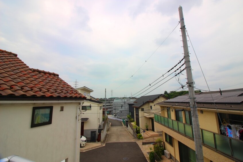 室内からの展望 王禅寺西戸建