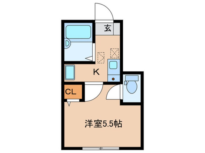 間取図 バーミープレイス上板橋