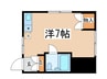 片野邸　２階 1Rの間取り