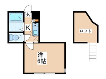 間取図 ロッシェル共和１号棟