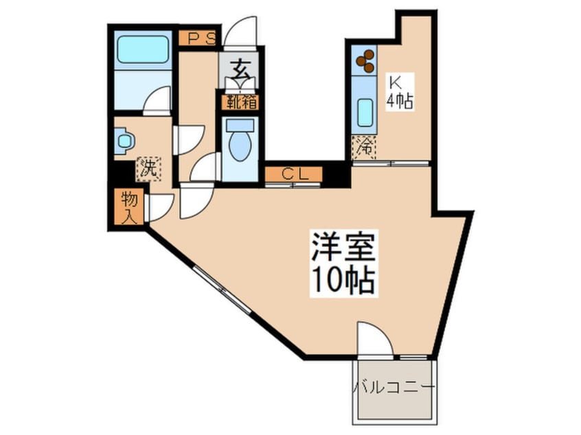 間取図 アビタ相武台