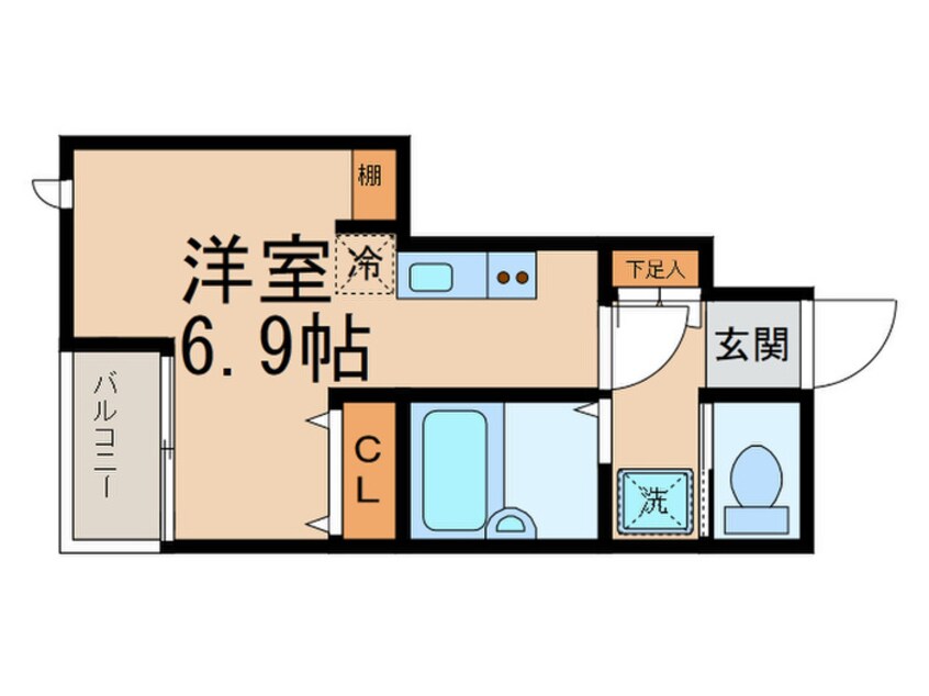 間取図 ピア元代々木