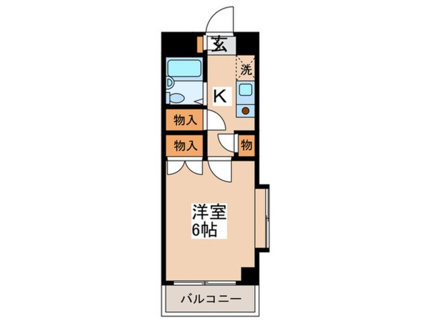 間取図 アミティ－保谷