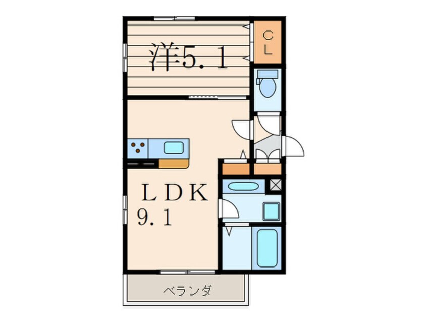 間取図 グランデュールA