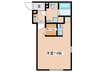 GRANPASEO中野新橋 1Rの間取り