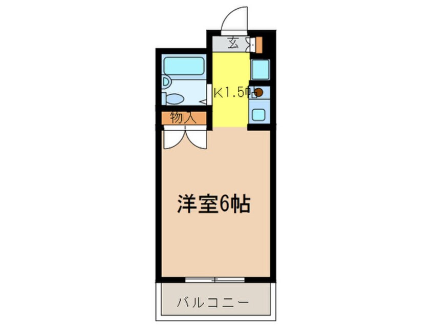 間取図 萩原ハイツ