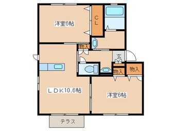 間取図 プランドールＫ　Ⅰ