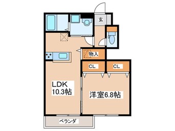 間取図 ツインテラス湘南Ⅱ