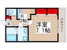 ｒｅｏ´ｓ習志野台０６ 1Kの間取り