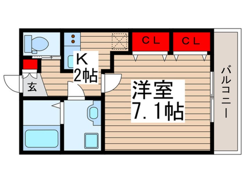間取図 ｒｅｏ´ｓ習志野台０６