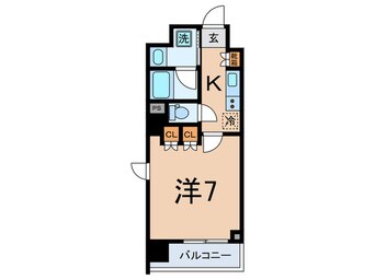 間取図 ディームス大塚