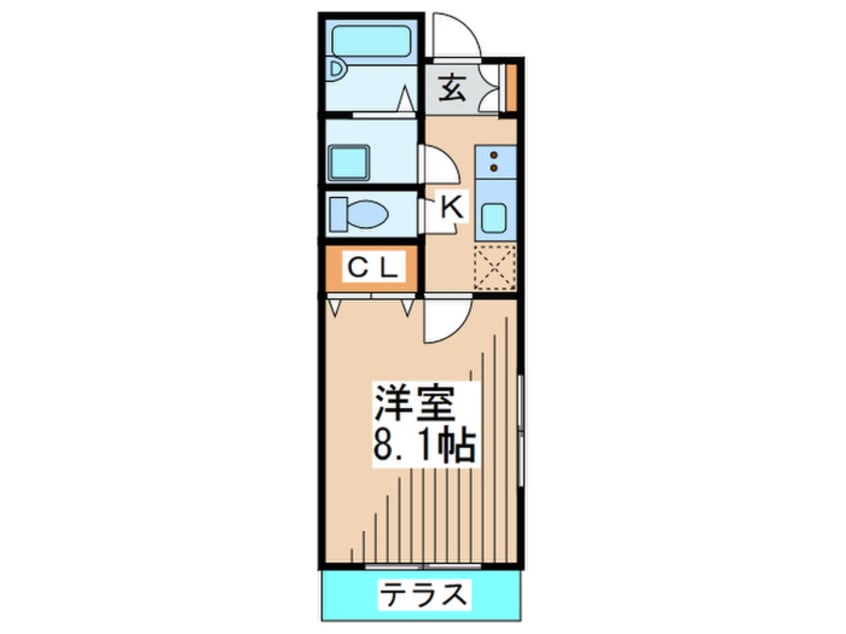 間取図 タリム　ハウス