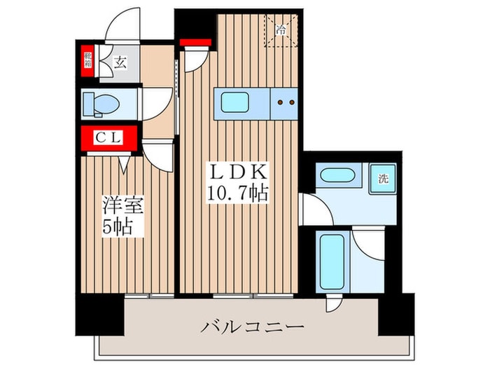 間取り図 RIDGE豊洲