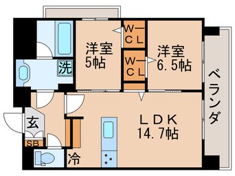 間取図 ロイジェント豊洲