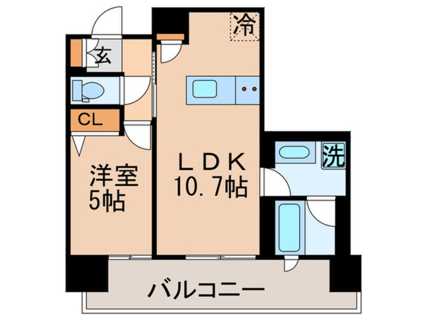 間取図 ロイジェント豊洲