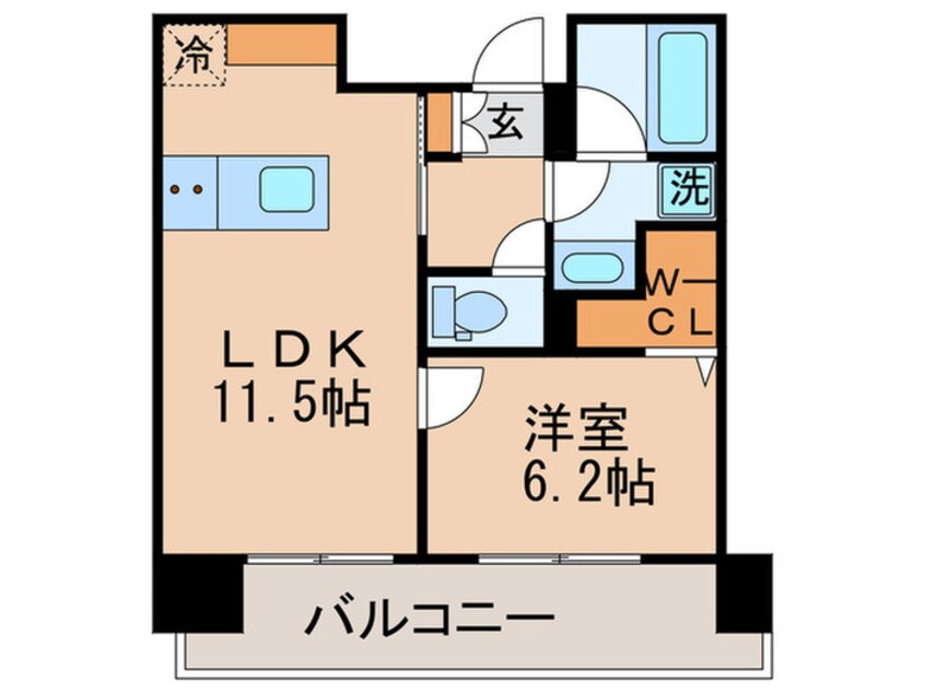 間取図 ロイジェント豊洲