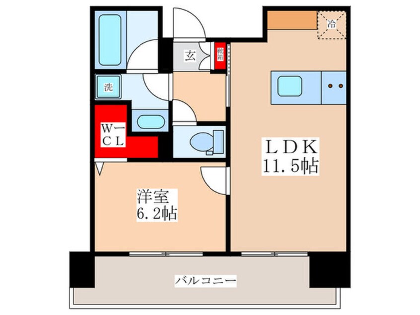 間取図 ロイジェント豊洲