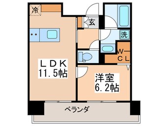 間取図 ロイジェント豊洲