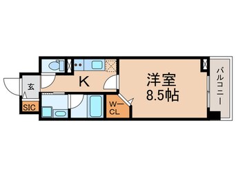 間取図 ロイジェント豊洲