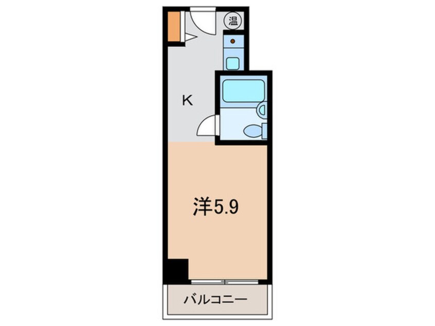 間取図 コルム目黒不動前(323)