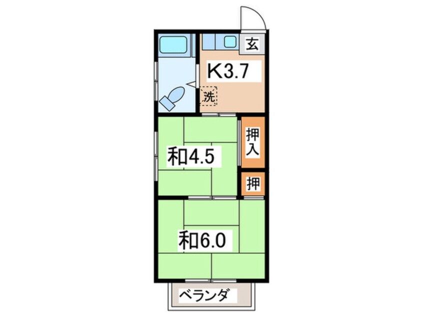 間取図 寺島荘