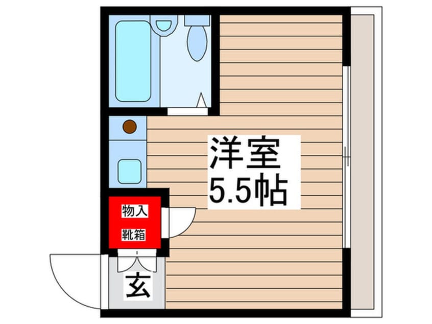 間取図 ウエストハイツ