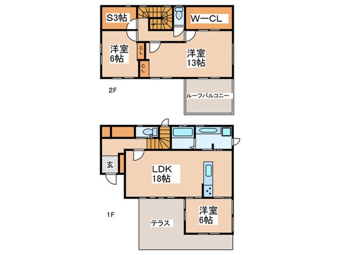 間取り図 千草台戸建