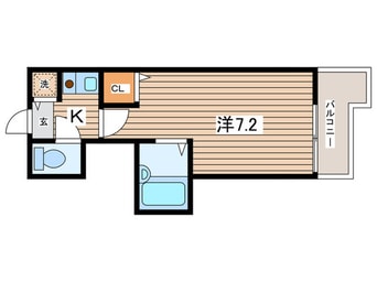間取図 エルドゥレ－ヴ