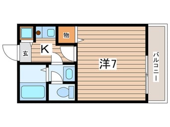 間取図 エルドゥレ－ヴ