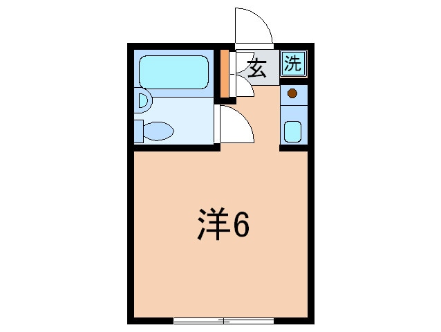間取り図 ダイタクコーポ椎名町