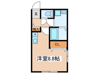 間取図 ヘリオス堀ノ内