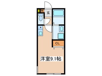 間取図 ヘリオス堀ノ内