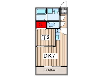 間取図 Laluce宮原　South