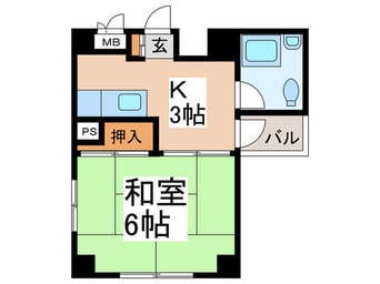 間取図 サシダメゾン大森