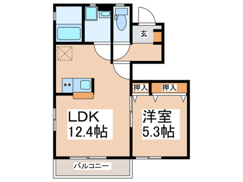 間取図 MmヴィラージュⅤ