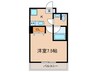 b′CASA東十条 1Kの間取り